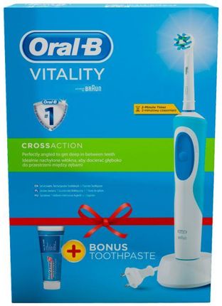 Szczoteczka elektryczna Oral-B Vitality Cross Action + pasta