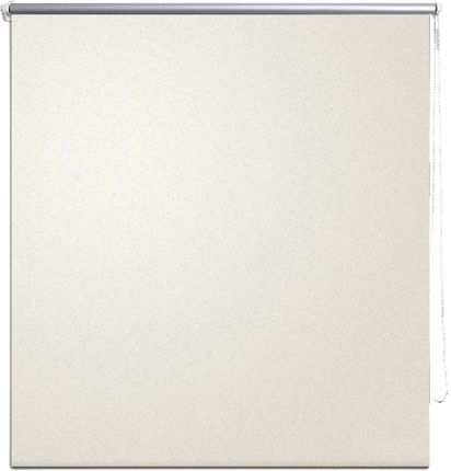 vidaXL Roleta okienna zaciemniająca ciemna biel 120x175 cm