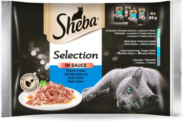 Sheba Selection Smaki rybne saszetki 8x85g 