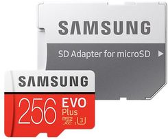 Karta pamięci do aparatu Samsung EVO PLUS MicroSDXC 256GB UHS-I U3 (MB-MC256GA/EU) - Ceny i opinie na Ceneo.pl