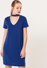 Mohito - Swobodna sukienka z chokerem - Niebieski - Ceny i opinie 
