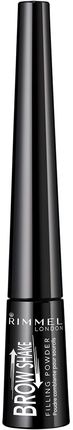 Rimmel Puder Do Brwi 004 Soft Black 0,7 g