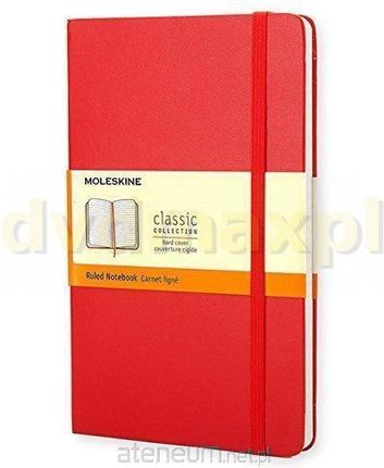 Moleskine Notes Classic 9X14 Linia Czerwony