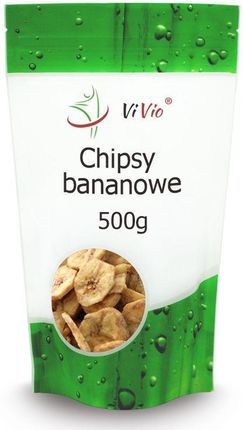 VIVIO Chipsy Bananowe 500G