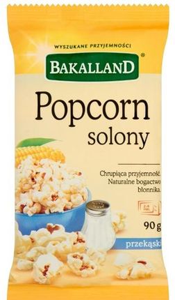Bakalland Popcorn Solony Do Mikrofali 90 G