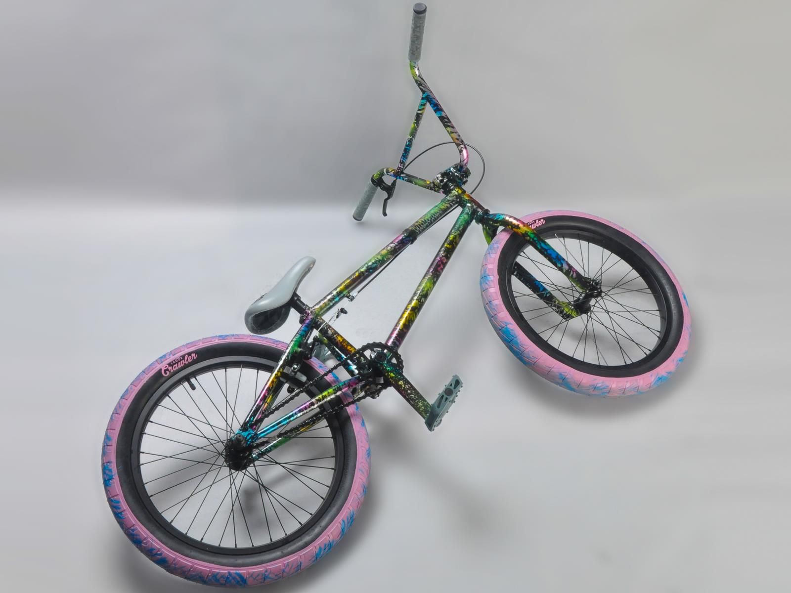 mafiabikes madmain 20 splatter harry main bmx bike