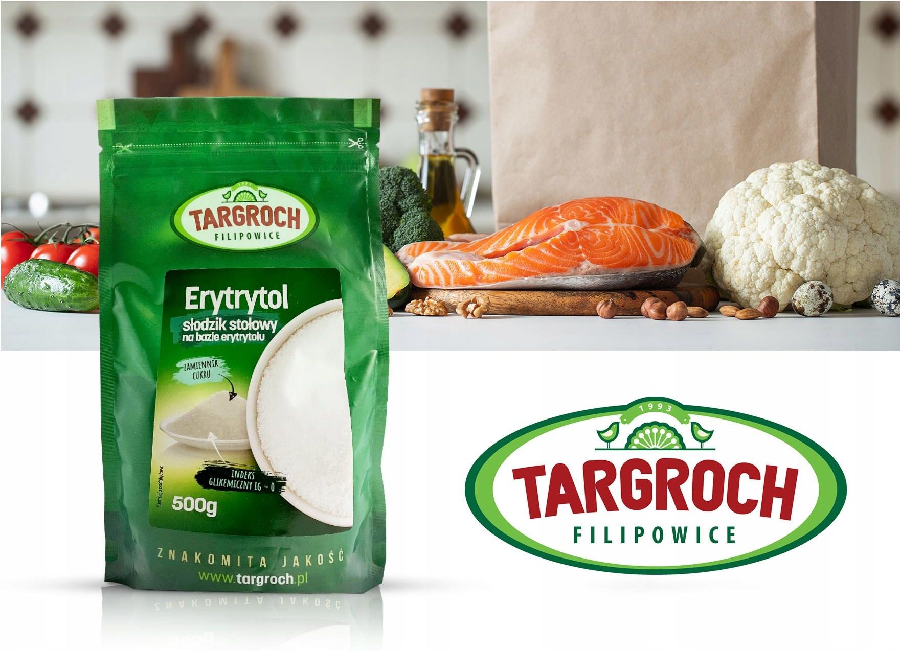 Erytrol Erytrytol Naturalny Słodzik 500 G - zdjęcie 3 Erytrol Erytrytol Naturalny Słodzik 500 G