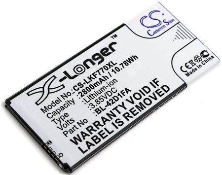 Cameron sino LG G5 Mini / BL-42D1FA 2800mAh 10.64Wh Li-Ion 3.8V (CSLKF770XL)