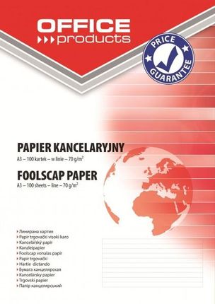 Office Products Papier Kancelaryjny Linia A3 100Ark. (1411513114)