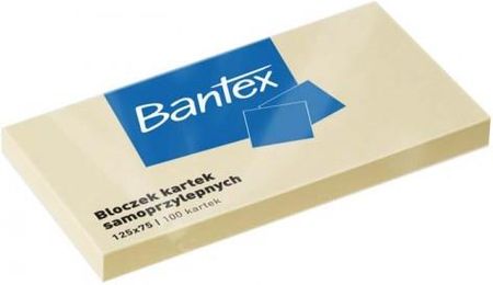 Bantex Notes Samop.127X75 100 Żółty (135120A)