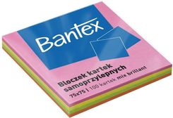 Zdjęcie Bantex Kartki Samoprzylepne 75X75 Mix Kolorów (5905833005053) - Tczew