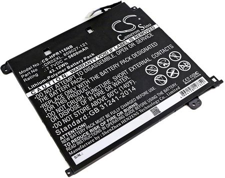 Cameron Sino Bateria do HP Chromebook 11 G5 / 859027-121 5600mAh 43.12Wh Li-Polymer 7.7V (CSHPR115NB)