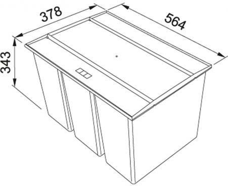 Franke EASYSORT 60014 - zdjęcie 1 Franke EASYSORT 60014