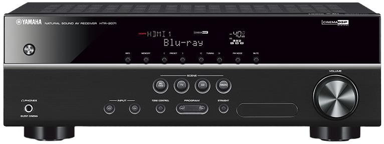 Yamaha YHT-1840 (HTR-2071 + NS-P20) Czarny - zdjęcie 1 Yamaha YHT-1840 (HTR-2071 + NS-P20) Czarny