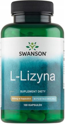 Swanson L-Lizyna 500mg 100 kaps - zdjęcie 2