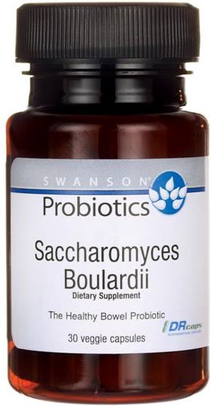  Swanson Probiotyk Saccharomyces Boulardii 30 vega kaps