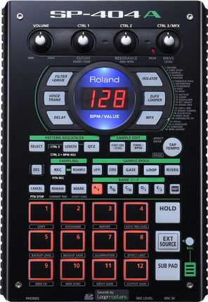 【値下げ】Roland SP-404 サンプラー 128MBメモリーカード付 値下げ】Roland SP-404 サンプラー 128MBメモリーカード付