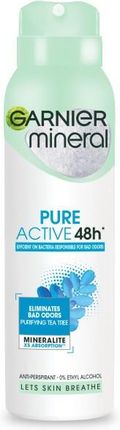 Garnier Mineral Pure Active Antyperspirant w sprayu 150ml