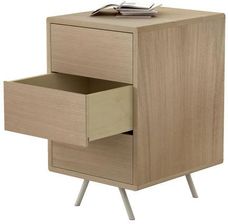 Zdjęcie Borcas Szafka Havn Okrągłe Nóżki Dąb Lakierowany (10Lto05) - Nekla