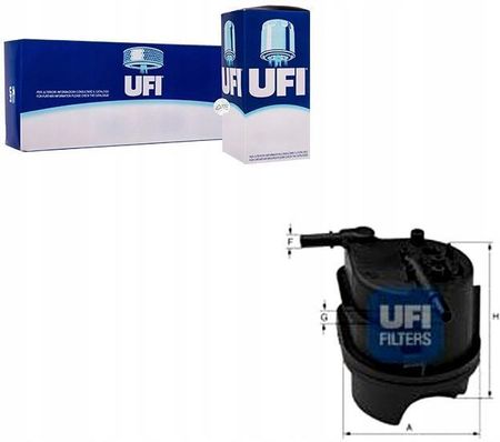 UFI Filtr paliwa 24.015.00