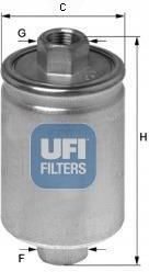 UFI Filtr paliwa 31.564.00