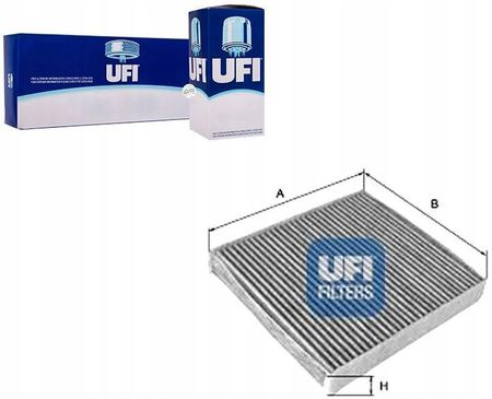 UFI Filtr, wentylacja przestrzeni pasażerskiej 54.158.00