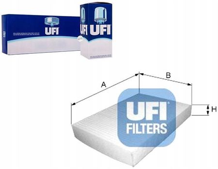 UFI Filtr, wentylacja przestrzeni pasażerskiej 53.147.00