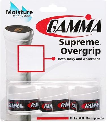 Gamma Owijki Supreme 3 Szt. White Ags10