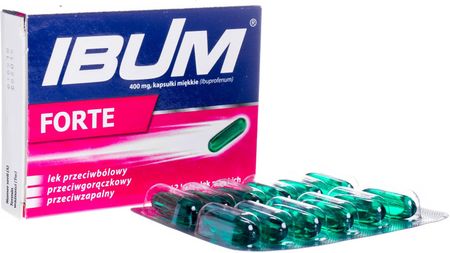 IBUM Forte 400 mg 12 kaps.