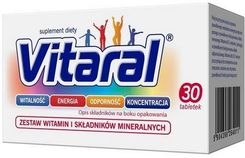 Vitaral Zestaw witamin i minerałów 30 tabletek - zdjęcie 1