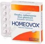 Boiron Homeovox - tabletki powlekane na chrypkę, nadwyrężenie strun głosowych, 60 tabl.