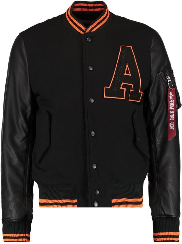 Alpha Industries COLLEGE Kurtka Bomber black - Ceny i ...