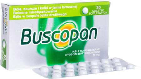 Buscopan 10 mg, 20 tabl