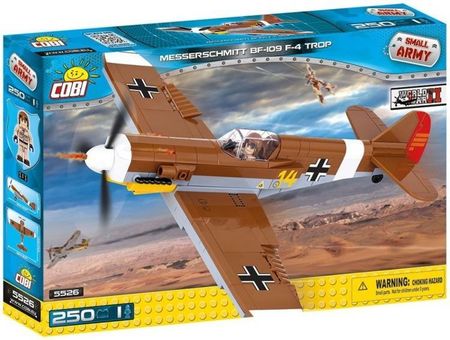 Cobi Army Messerchmitt Bf 109 F 4 Trop Myśliwiec Niemiecki (5526)