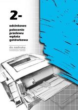 Michalczyk & Prokop 2-Odcinkowe Polecenie Przelewu - Wpłata Gotówkowa (100 Ark.) F-110-2 (23331)