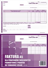Zdjęcie Emeko Druk Faktura Dla Podatników Zwol Z Vat Fzw A5 1+1 (Dr861) - Pabianice