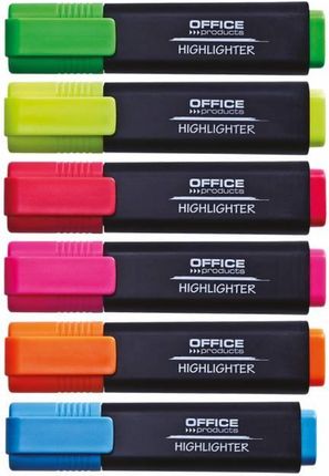 Office Products Zakreślacz 6 Kolorów X09653 (Nb7627)