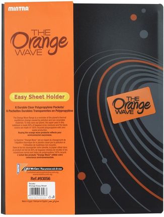Mintra Teczka Ofertowa Orange Wave A4 6 Przegródek (Ag7955)