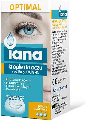 Starpharma Iana Krople Do Oczu Optimal 10ml