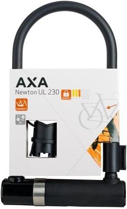AXA Zapięcie rowerowe R16 Newton U-lock 230 mm czarny