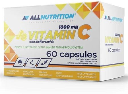 Allnutrition witamina C 1000mg z bioflawonoidami 60 kaps