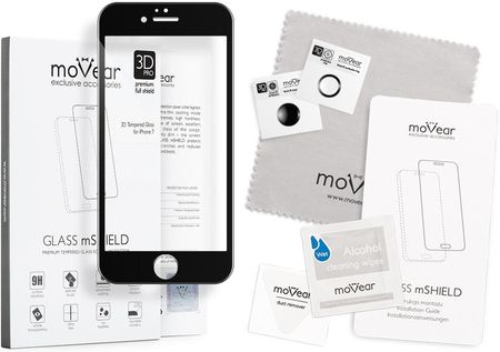 moVear 3D PRO Szkło hartowane do iPhone 6 Plus, 6s Plus 5.5 na Cały Ekran
