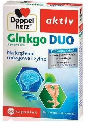 Kapsułki Doppelherz aktiv Ginkgo Duo 60 szt.