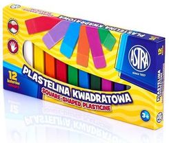 Zdjęcie Plastelina Kwadratowa 12 Kolorów - Działoszyce