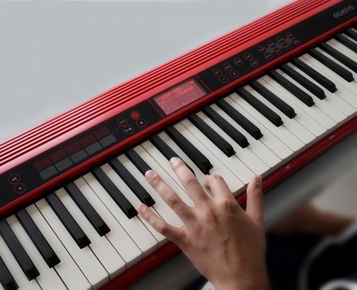 Roland GO:KEYS レッド ケース付き ローランド Roland GO KEYS 3 赤 RD + キーボードケースセット