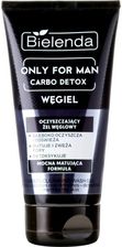 Zdjęcie Bielenda Only For Man Carbo Detox oczyszczający żel do mycia twarzy 150ml - Kalisz