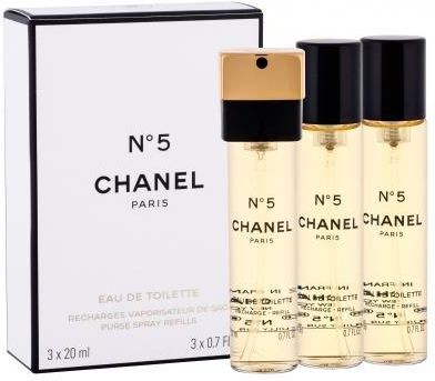 Chanel No.5 Woda Toaletowa Napełnienie 3x20 ml 