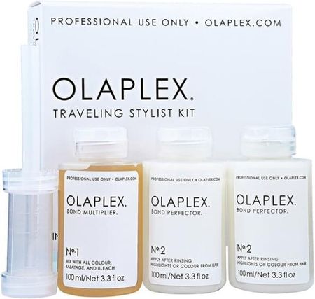 Olaplex Traveling Stylist Kit Do Profesjonalnej Regeneracji Włosów No1 100 ml + No2 2X100 ml