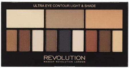 Makeup Revolution London Ultra Eye Contour Light & Shade cienie do oczu 14 g 