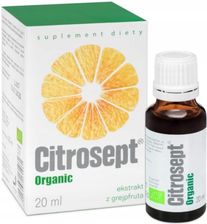 Zdjęcie Citrosept Organic, ekstrakt z grejpfruta, 20ml - Choroszcz